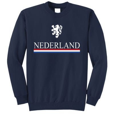 Nederland Dutch Flag Logo Tall Sweatshirt