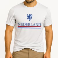 Nederland Dutch Flag Logo Cooling Performance Crew T-Shirt