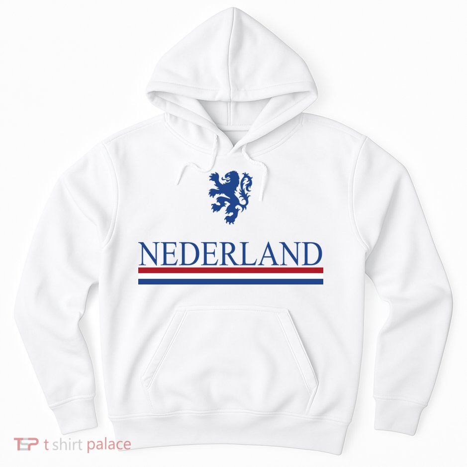 Nederland Dutch Flag Logo Hoodie