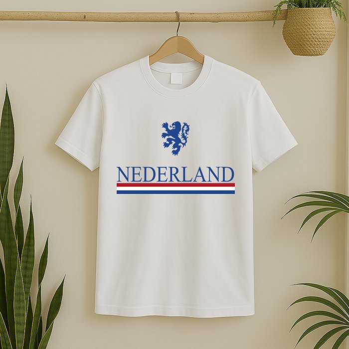Nederland Dutch Flag Logo T-Shirt