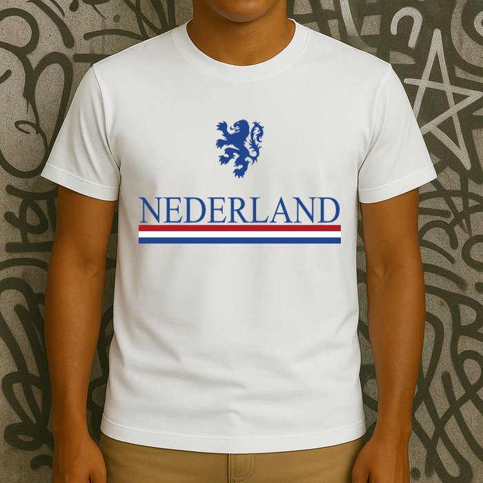 Nederland Dutch Flag Logo T-Shirt