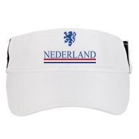 Nederland Dutch Flag Logo Adult Drive Performance Visor