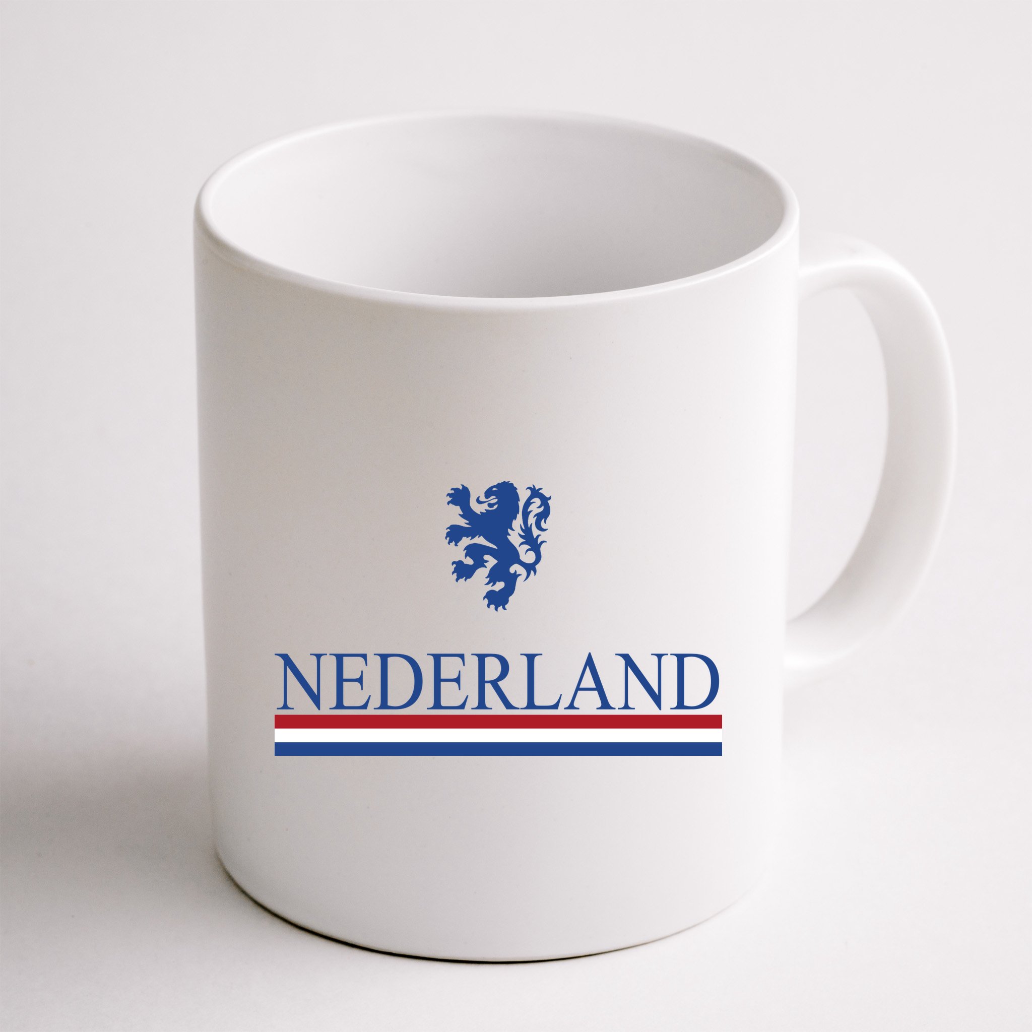 Nederland Dutch Flag Logo Mug