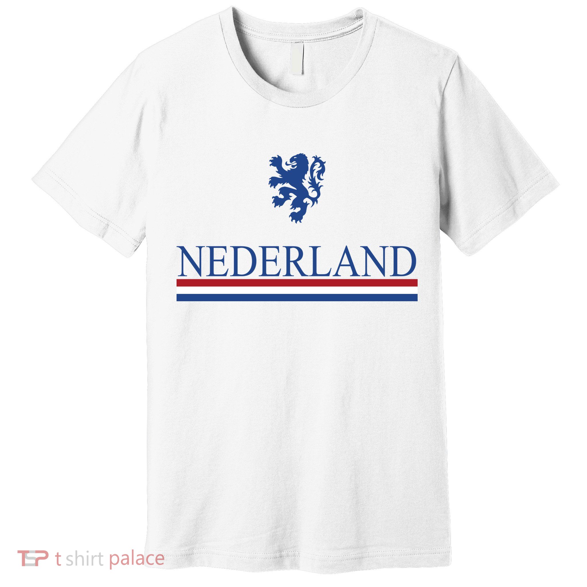 Nederland Dutch Flag Logo Premium T-Shirt