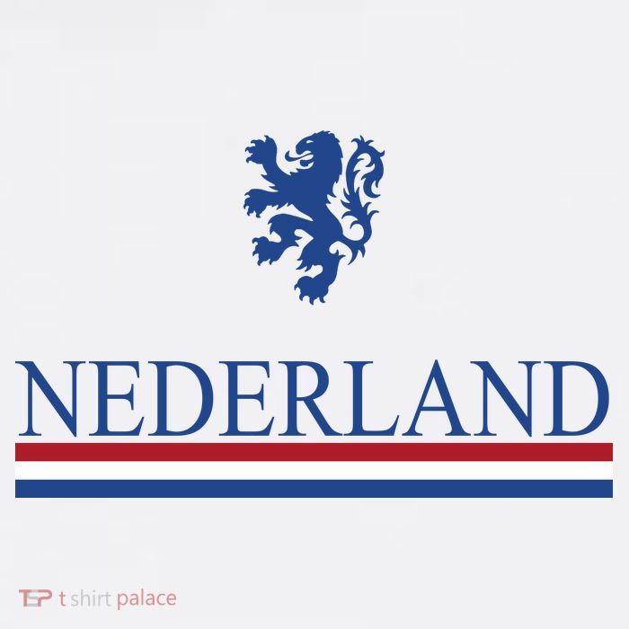 Nederland Dutch Flag Logo Premium T-Shirt