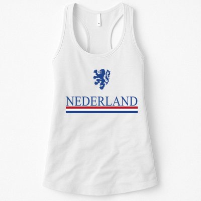Nederland Dutch Flag Logo Womens Tank Top