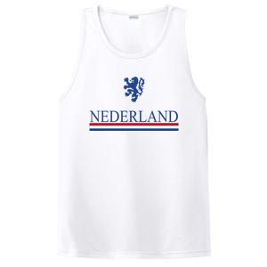 Nederland Dutch Flag Logo PosiCharge Competitor Tank