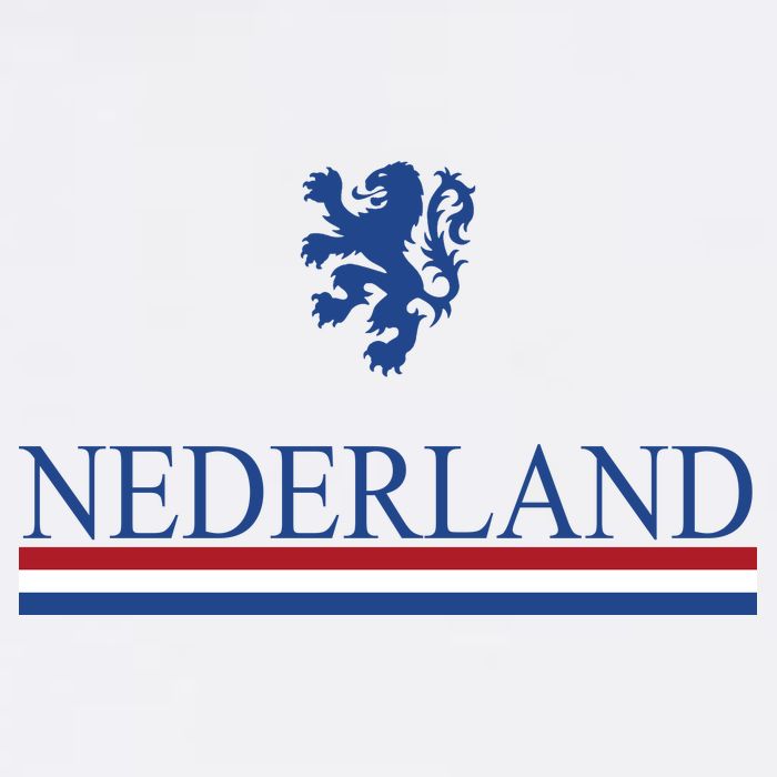 Nederland Dutch Flag Logo Women's V-Neck T-Shirt