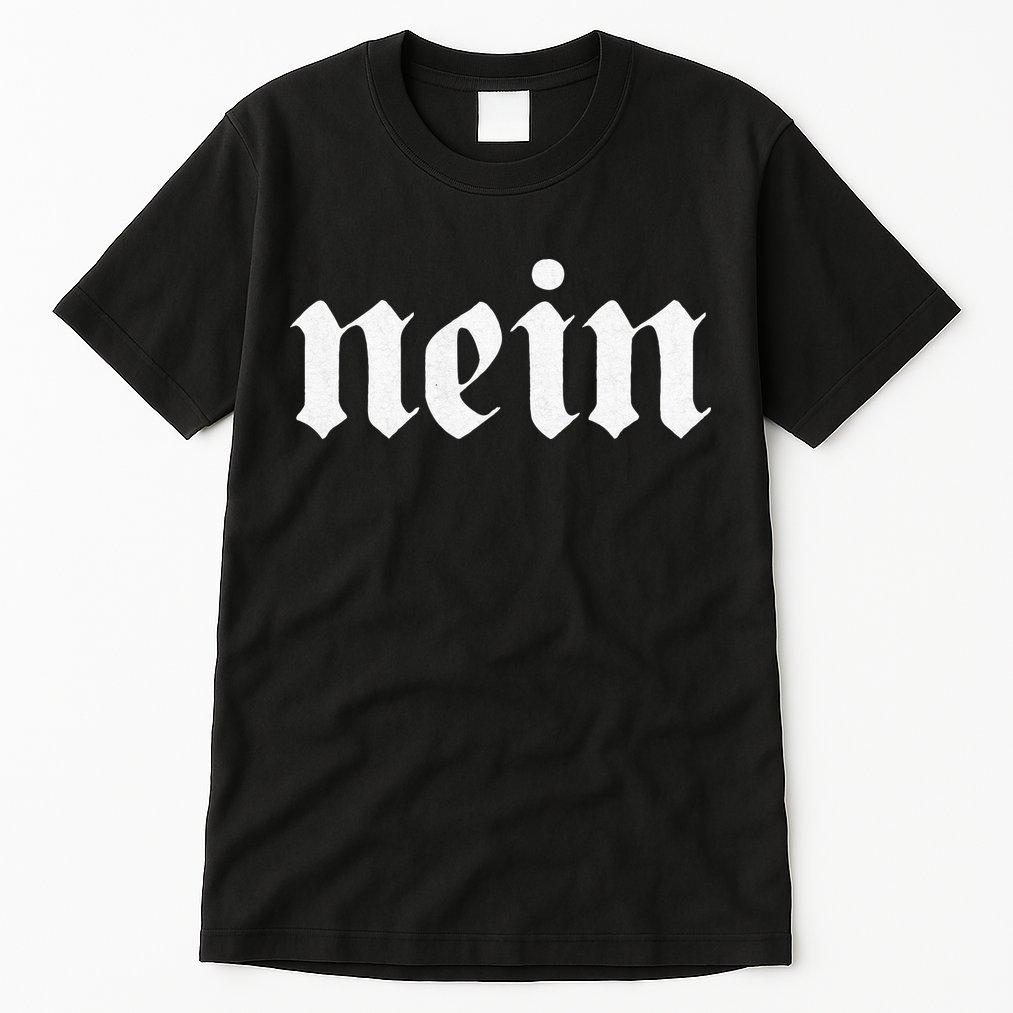 NEIN Deutschland Flag of german Eagle Germany German Tall T-Shirt