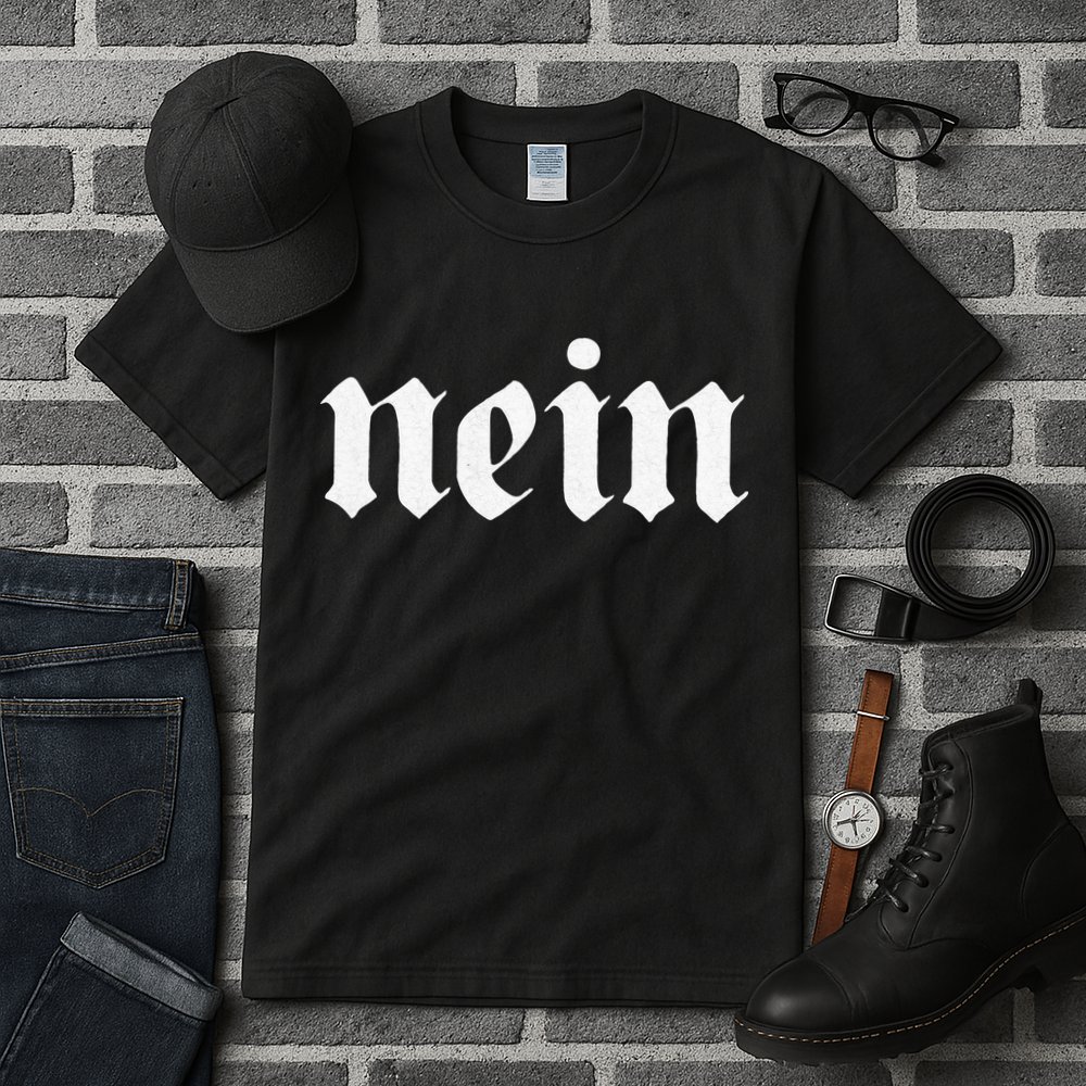 NEIN Deutschland Flag of german Eagle Germany German Tall T-Shirt