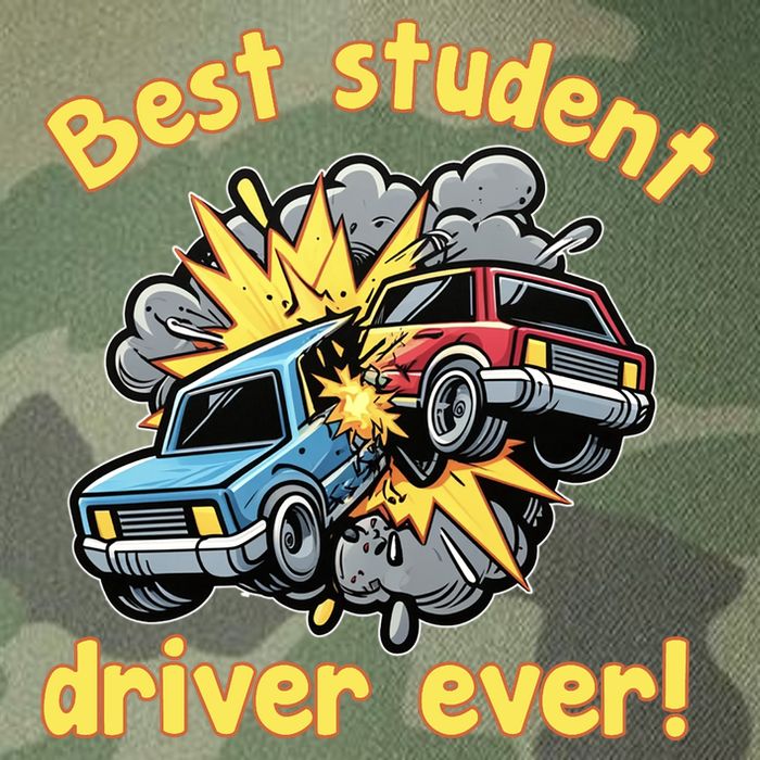 New Driver Funny Best Student Driver Ever Learning To Drive Legacy Tie Dye Trucker Hat