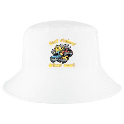 New Driver Funny Best Student Driver Ever Learning To Drive Cool Comfort Performance Bucket Hat
