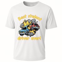 New Driver Funny Best Student Driver Ever Learning To Drive Performance Shirt
