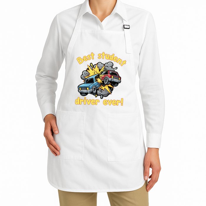 New Driver Funny Best Student Driver Ever Learning To Drive Apron