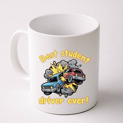 New Driver Funny Best Student Driver Ever Learning To Drive Mug
