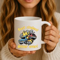 New Driver Funny Best Student Driver Ever Learning To Drive Mug