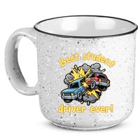 New Driver Funny Best Student Driver Ever Learning To Drive 15oz Campfire Ceramic Mug