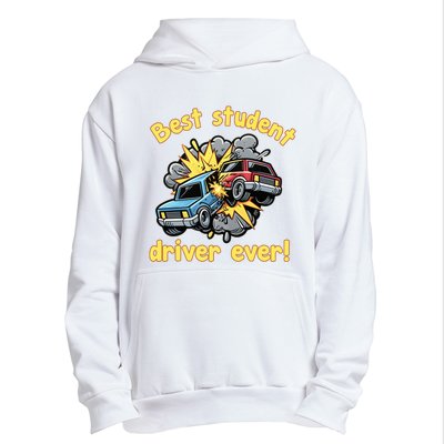 New Driver Funny Best Student Driver Ever Learning To Drive Urban Pullover Hoodie