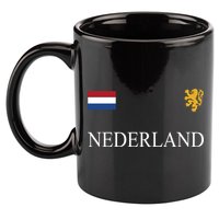 Nederland Dutch Flag Logo Gift 11oz C Handle Ceramic Mug