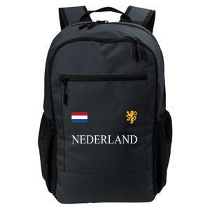 Nederland Dutch Flag Logo Gift Daily Commute Backpack