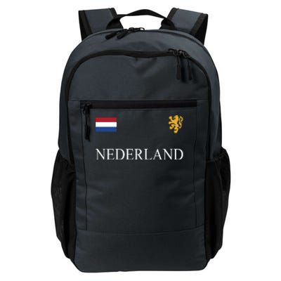 Nederland Dutch Flag Logo Gift Daily Commute Backpack