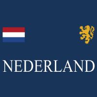 Nederland Dutch Flag Logo Gift 7 Panel Mesh Trucker Snapback Hat