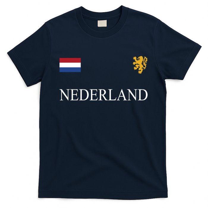 Nederland Dutch Flag Logo Gift T-Shirt