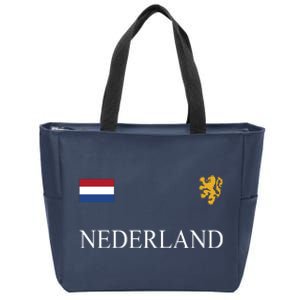 Nederland Dutch Flag Logo Gift Zip Tote Bag