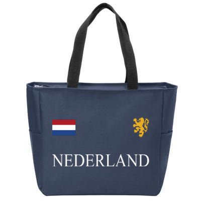 Nederland Dutch Flag Logo Gift Zip Tote Bag