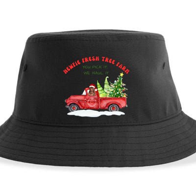 Newfie Dog Fresh Tree Farm  Sustainable Bucket Hat