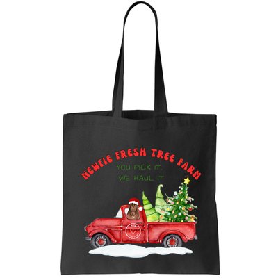 Newfie Dog Fresh Tree Farm  Bag