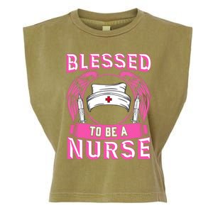 Nurse Day Funny Gift Nurse Love Gift Garment-Dyed Women's Muscle Tee