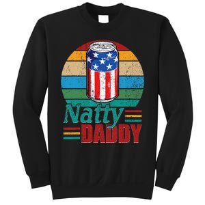 Natty Daddy Funny Dad Bob Beer Drinker Father's Day Sweatshirt