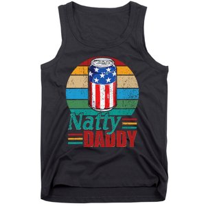 Natty Daddy Funny Dad Bob Beer Drinker Father's Day Tank Top