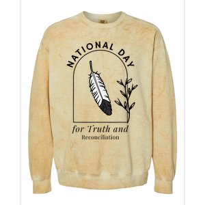 National Day For Truth And Reconciliation Manitoba 2024 Colorblast Crewneck Sweatshirt