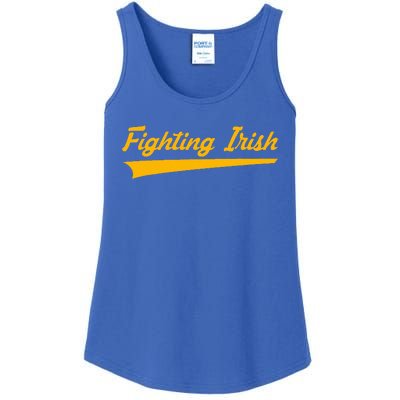 N.O.T.R.E D.A.M.E .Fighting Irish Ladies Essential Tank