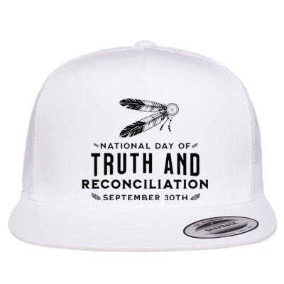 National Day For Truth And Reconciliation September Flat Bill Trucker Hat