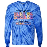 Nursing Degree Future Nurse Nursing Student Nurse To Be Gift Tie-Dye Long Sleeve Shirt