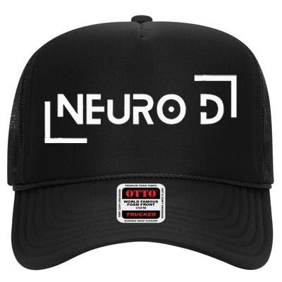 Neuro D for the Neurodiverse High Crown Mesh Back Trucker Hat