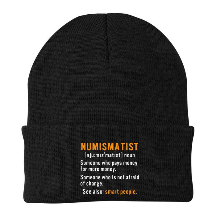 Numismatist Definition For Coin Collector Money Numismatics Beanie
