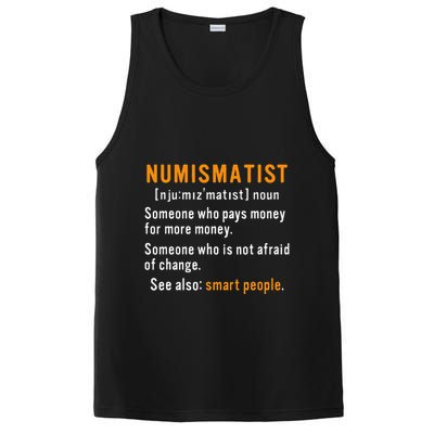 Numismatist Definition For Coin Collector Money Numismatics PosiCharge Competitor Tank