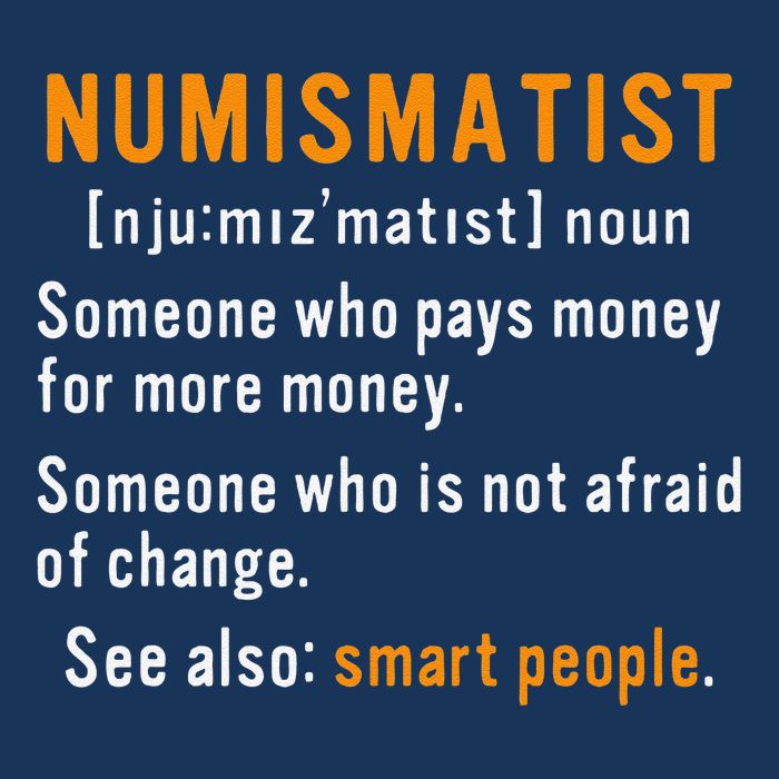 Numismatist Definition For Coin Collector Money Numismatics Infant Baby Jersey Bodysuit