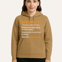 Numismatist Definition For Coin Collector Money Numismatics Hoodie