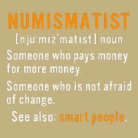 Numismatist Definition For Coin Collector Money Numismatics Button