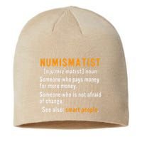 Numismatist Definition For Coin Collector Money Numismatics Sustainable Beanie