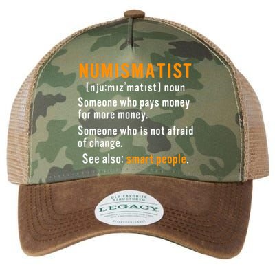 Numismatist Definition For Coin Collector Money Numismatics Legacy Tie Dye Trucker Hat