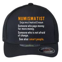 Numismatist Definition For Coin Collector Money Numismatics Flexfit Unipanel Trucker Cap