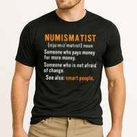 Numismatist Definition For Coin Collector Money Numismatics Performance Shirt