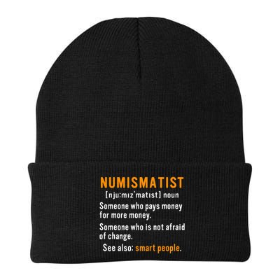 Numismatist Definition For Coin Collector Money Numismatics Beanie