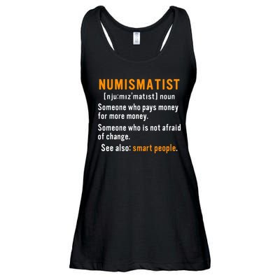 Numismatist Definition For Coin Collector Money Numismatics Ladies Essential Flowy Tank